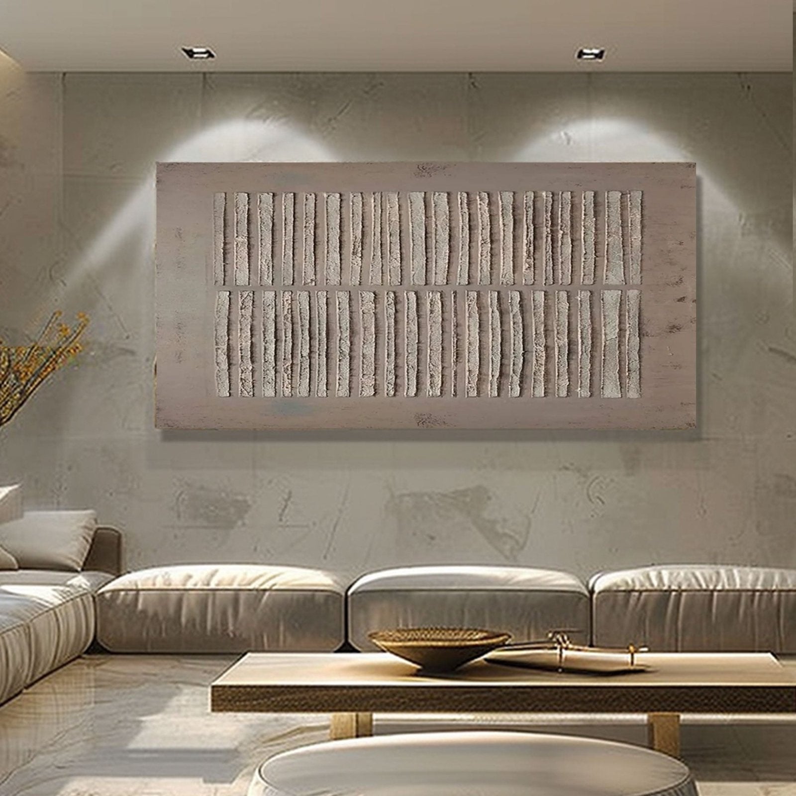 Wabi Sabi Painting " Lucille Ombregris��