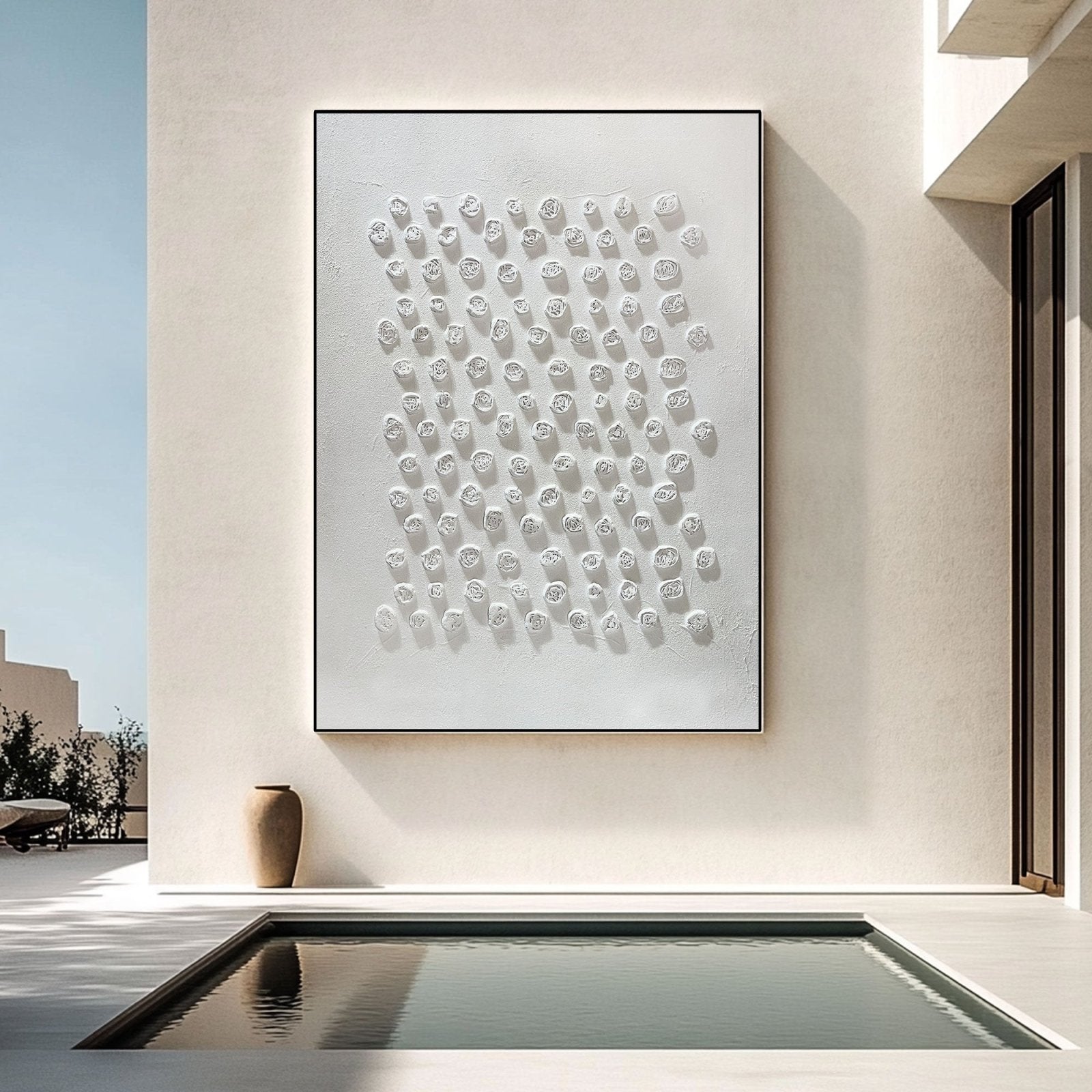 Wabi Sabi Painting "Mathieu Rosier”