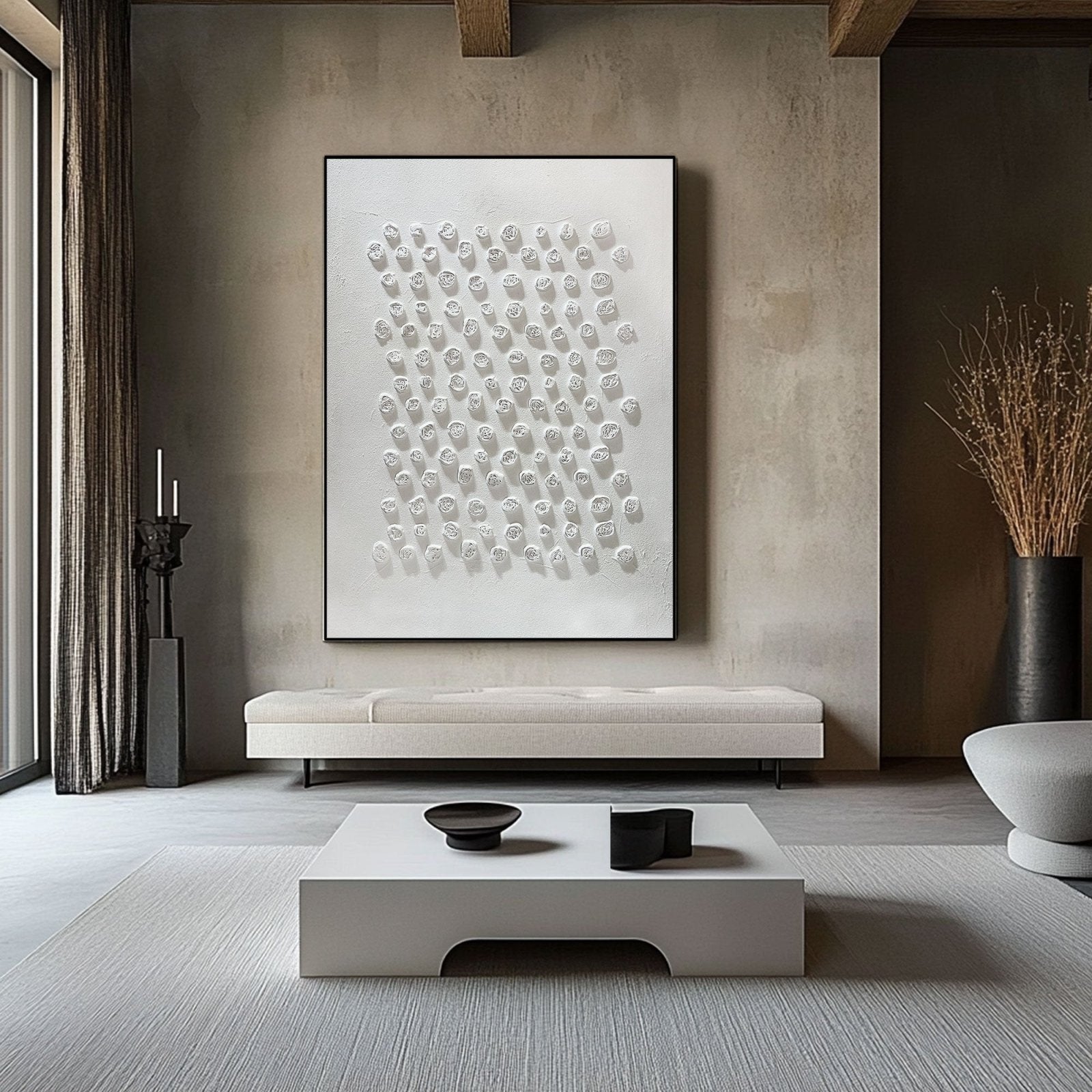 Wabi Sabi Painting "Mathieu Rosier”