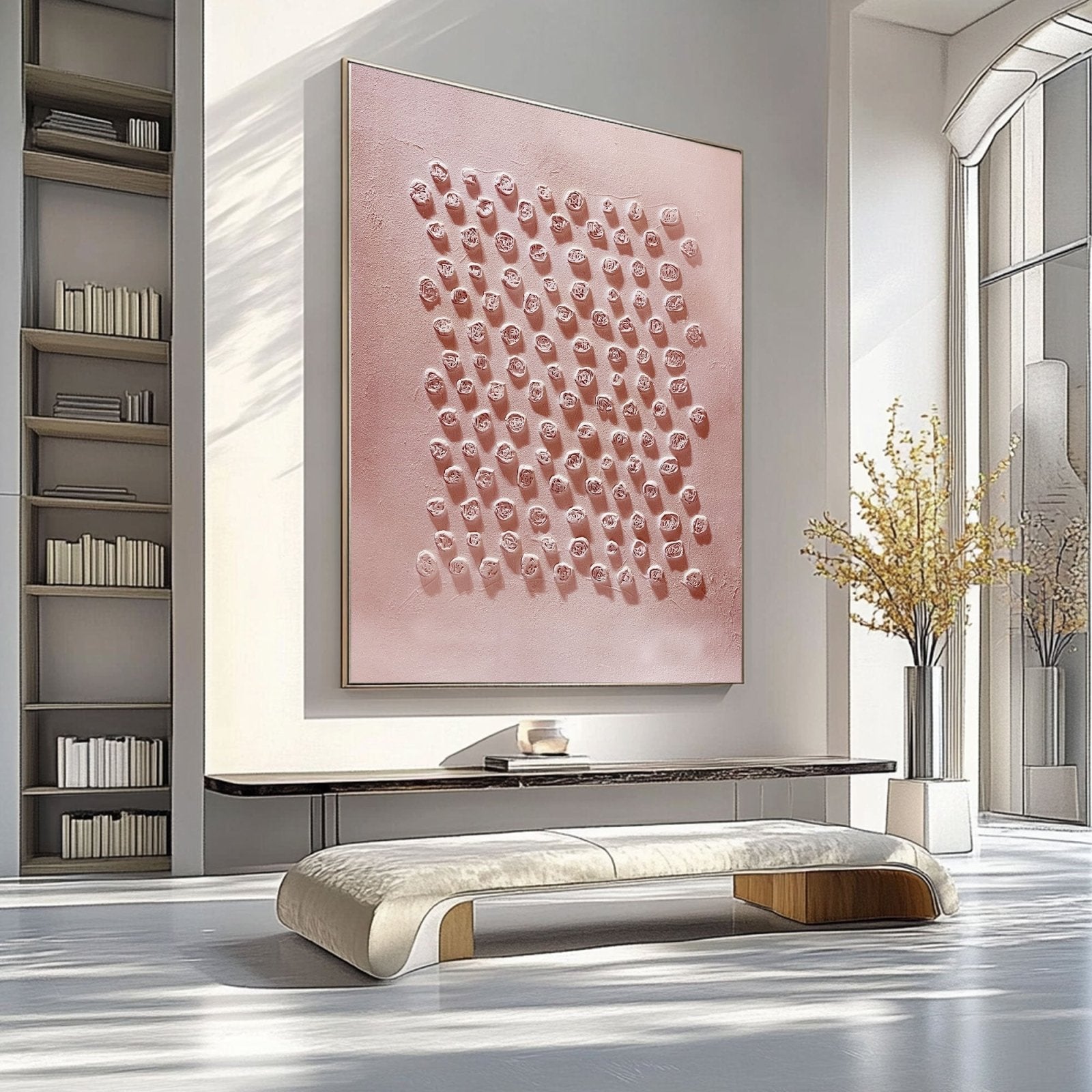 Wabi Sabi Painting "Mathieu Rosier“