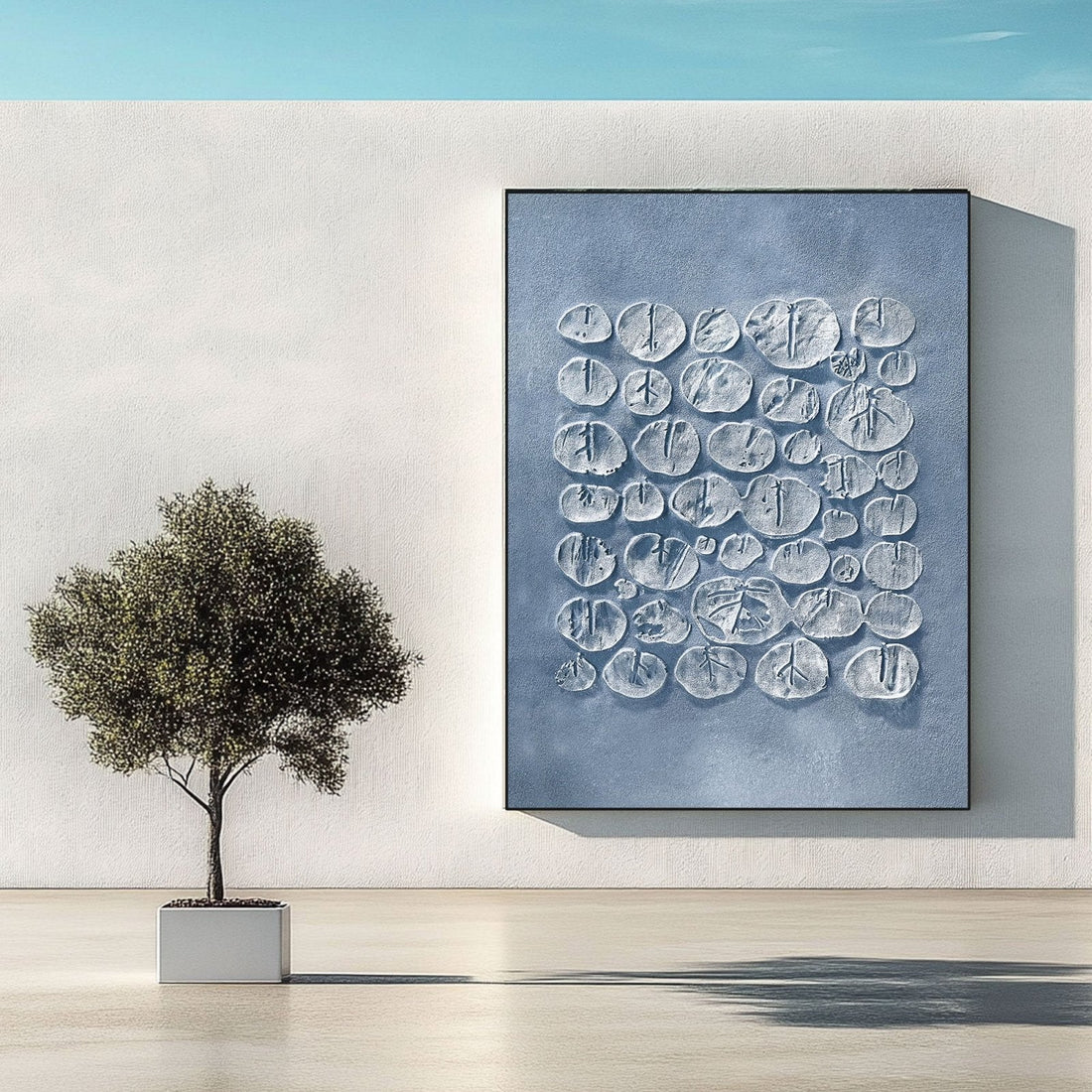Wabi Sabi Painting "Mathilde Verglas"