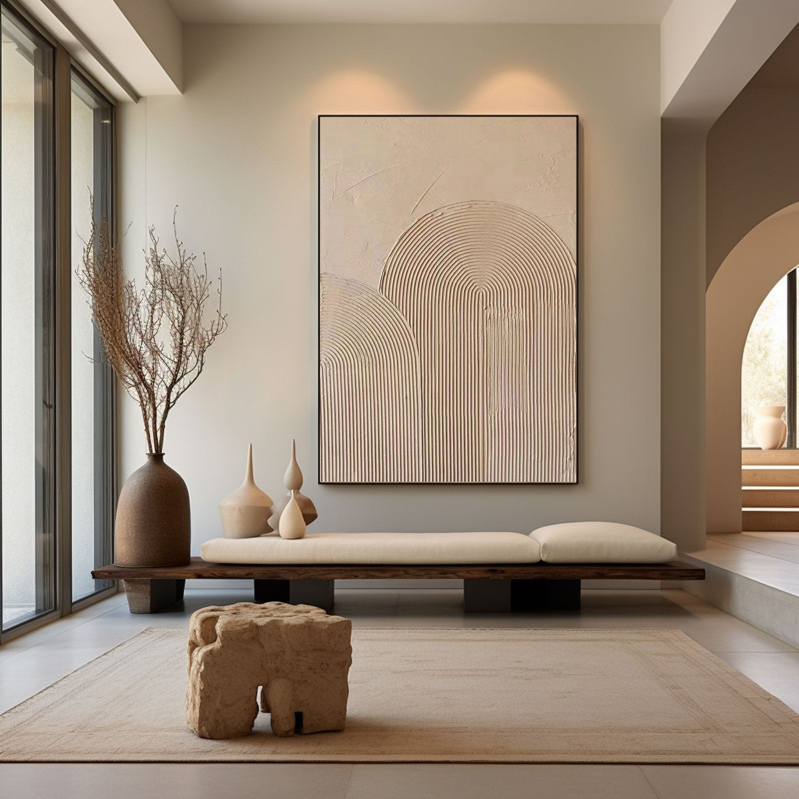Wabi Sabi Painting "Myth"