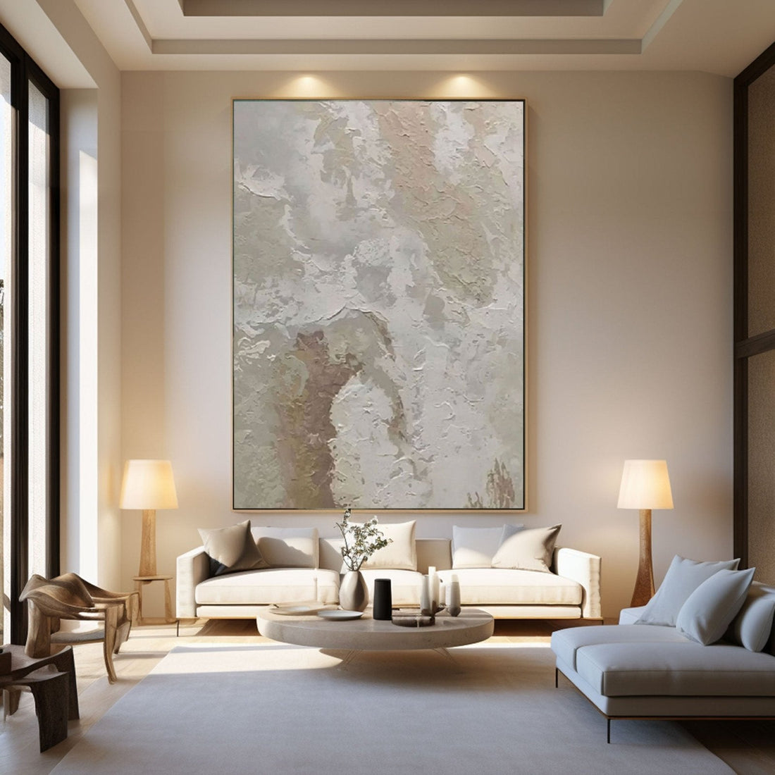 Wabi Sabi Painting "Nebular"