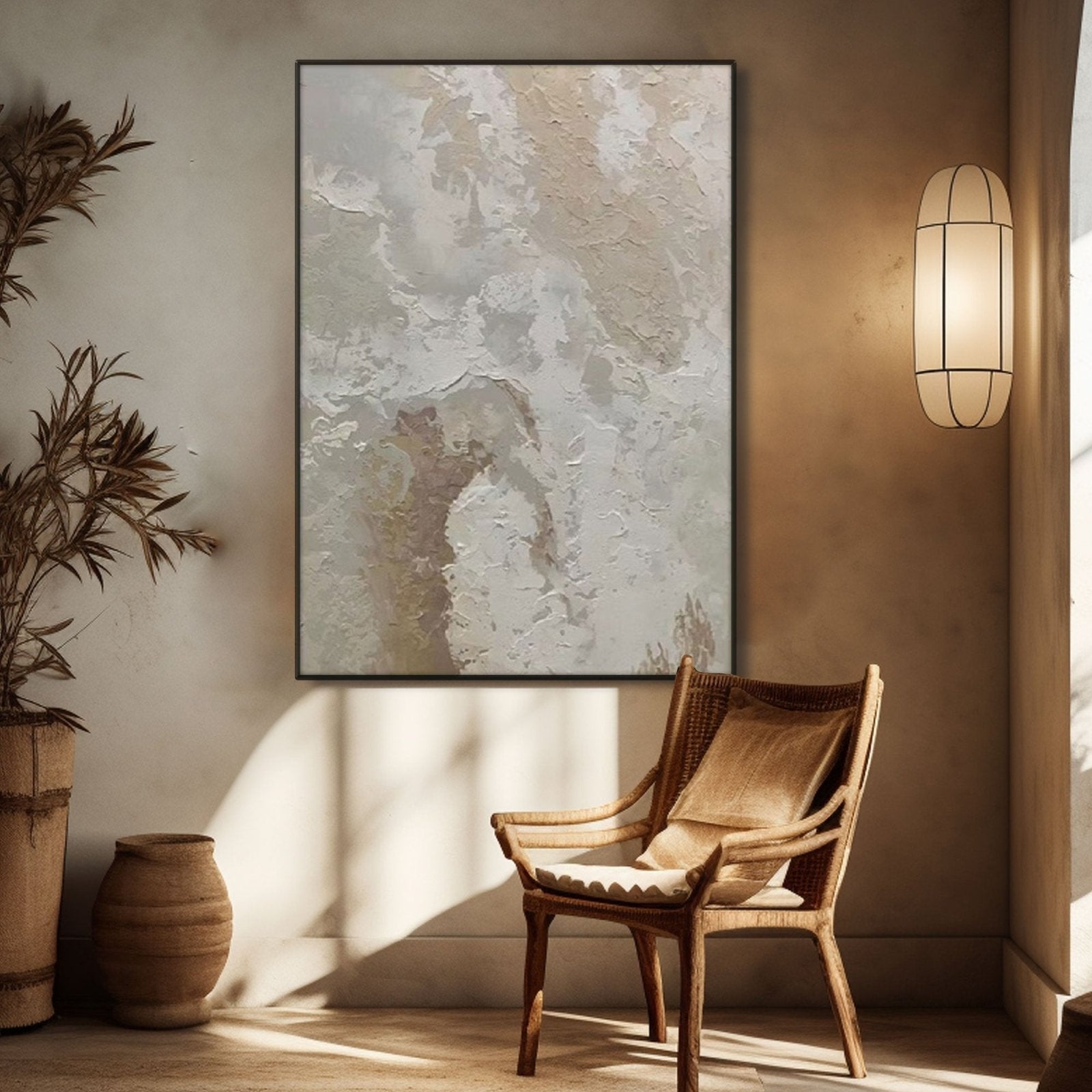 Wabi Sabi Painting "Nebular"