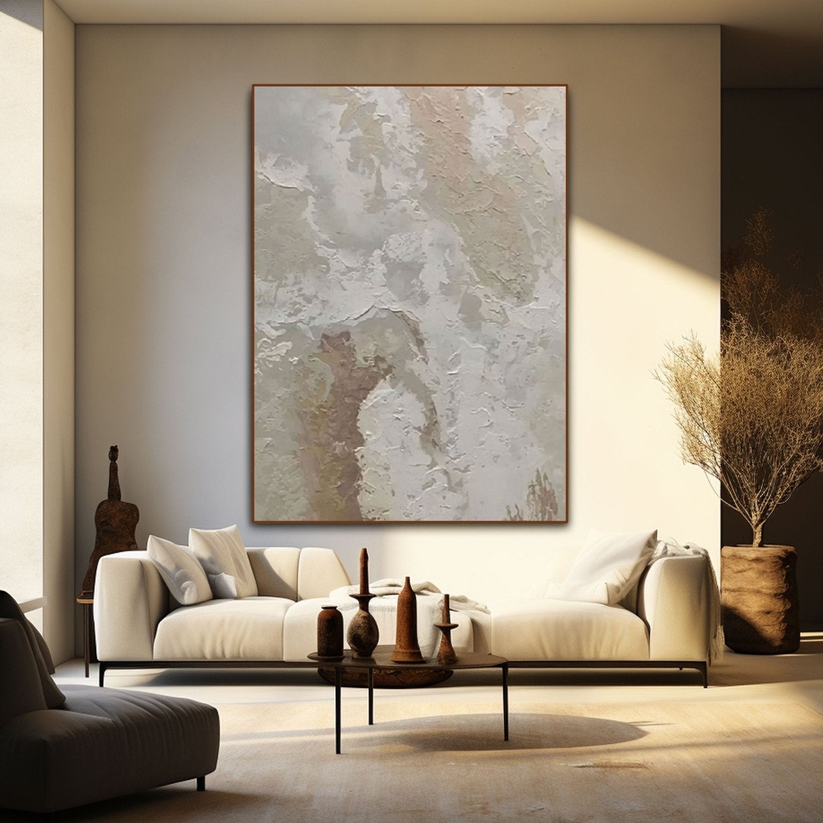 Wabi Sabi Painting "Nebular"