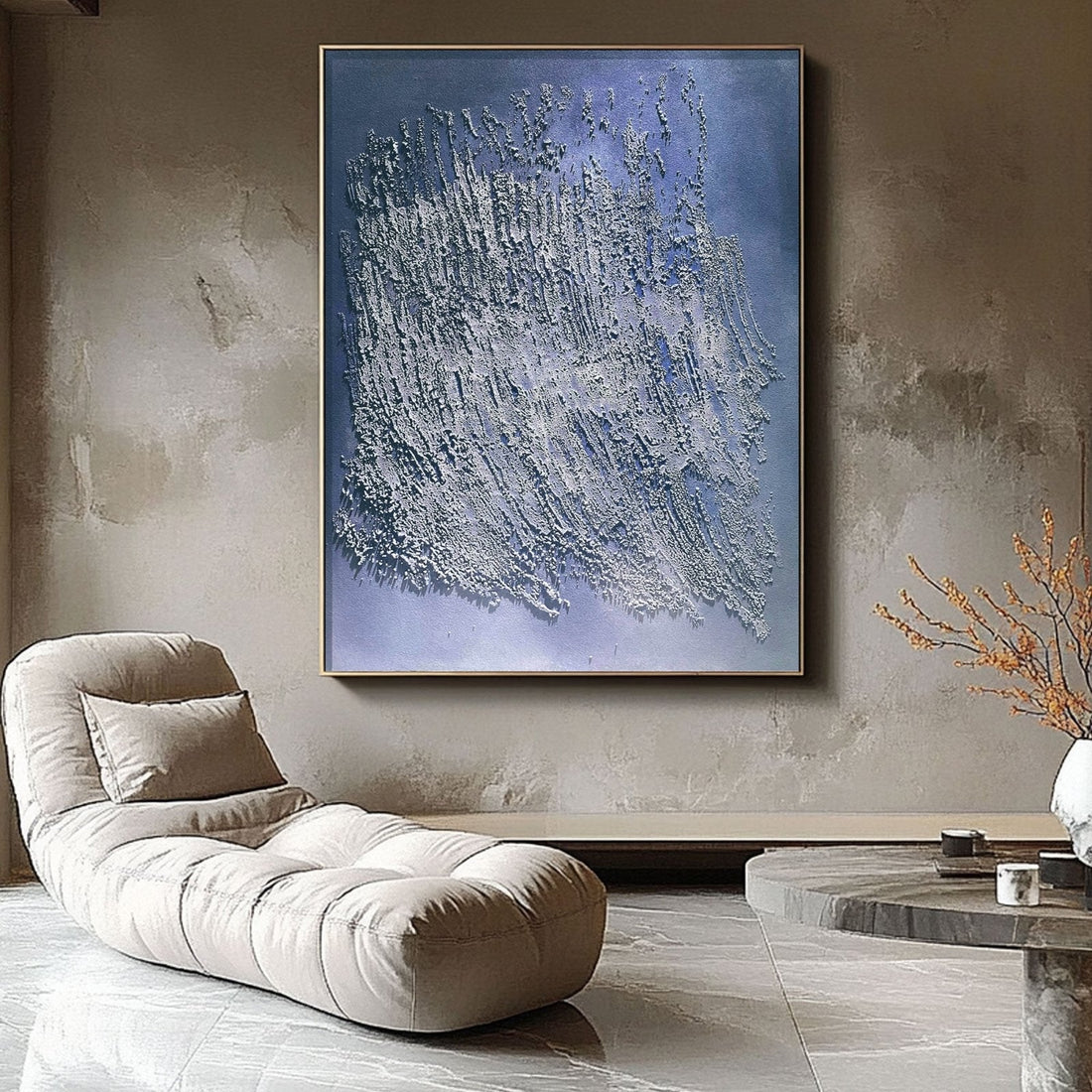 Wabi Sabi maleri "Ombre Légère"