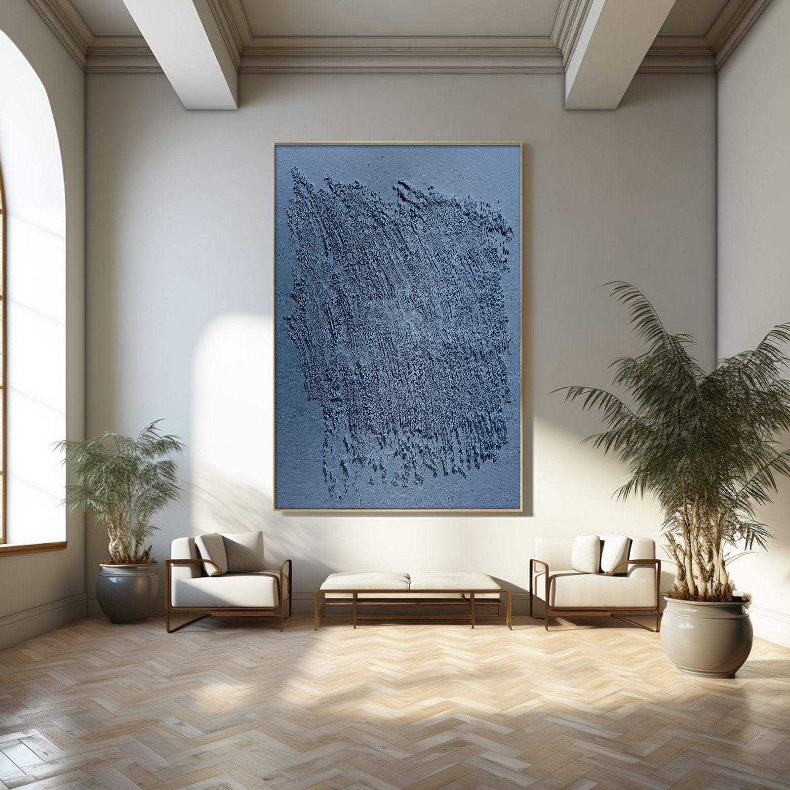 Wabi Sabi Painting "Ombre Murmure”