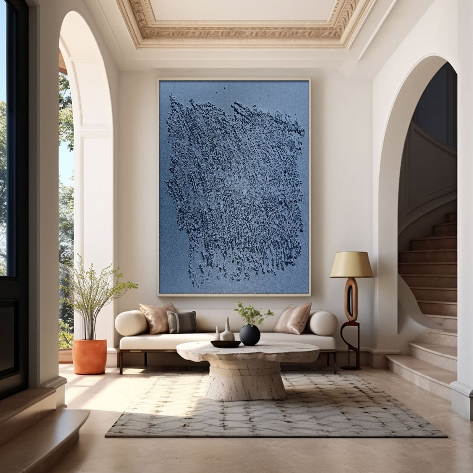 Wabi Sabi Painting "Ombre Murmure”