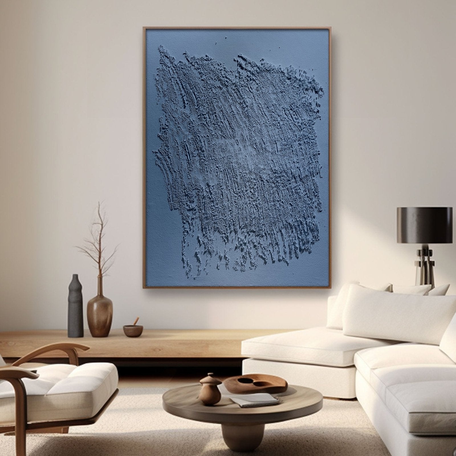 Wabi Sabi Painting "Ombre Murmure”