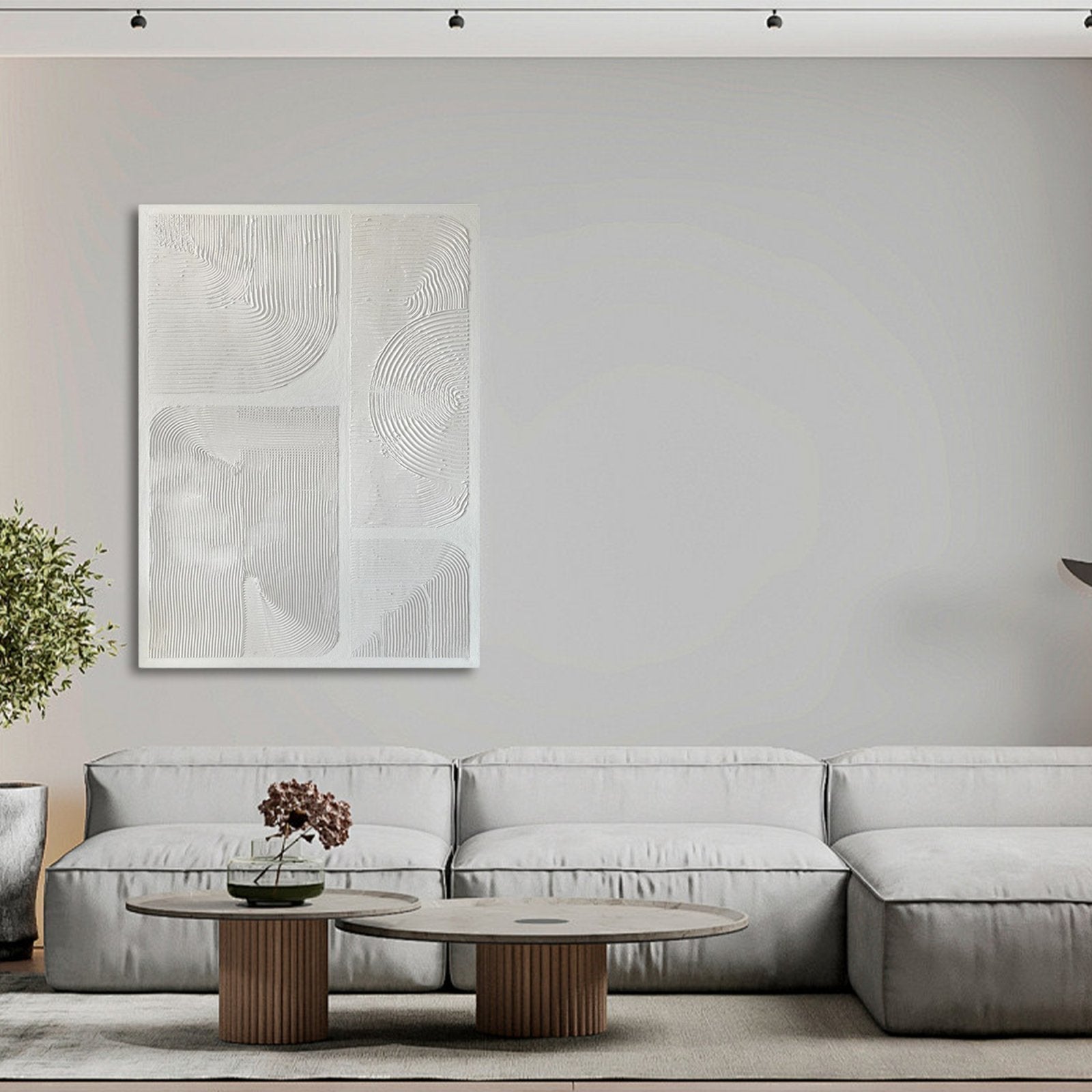Wabi Sabi Painting "Peaceful"