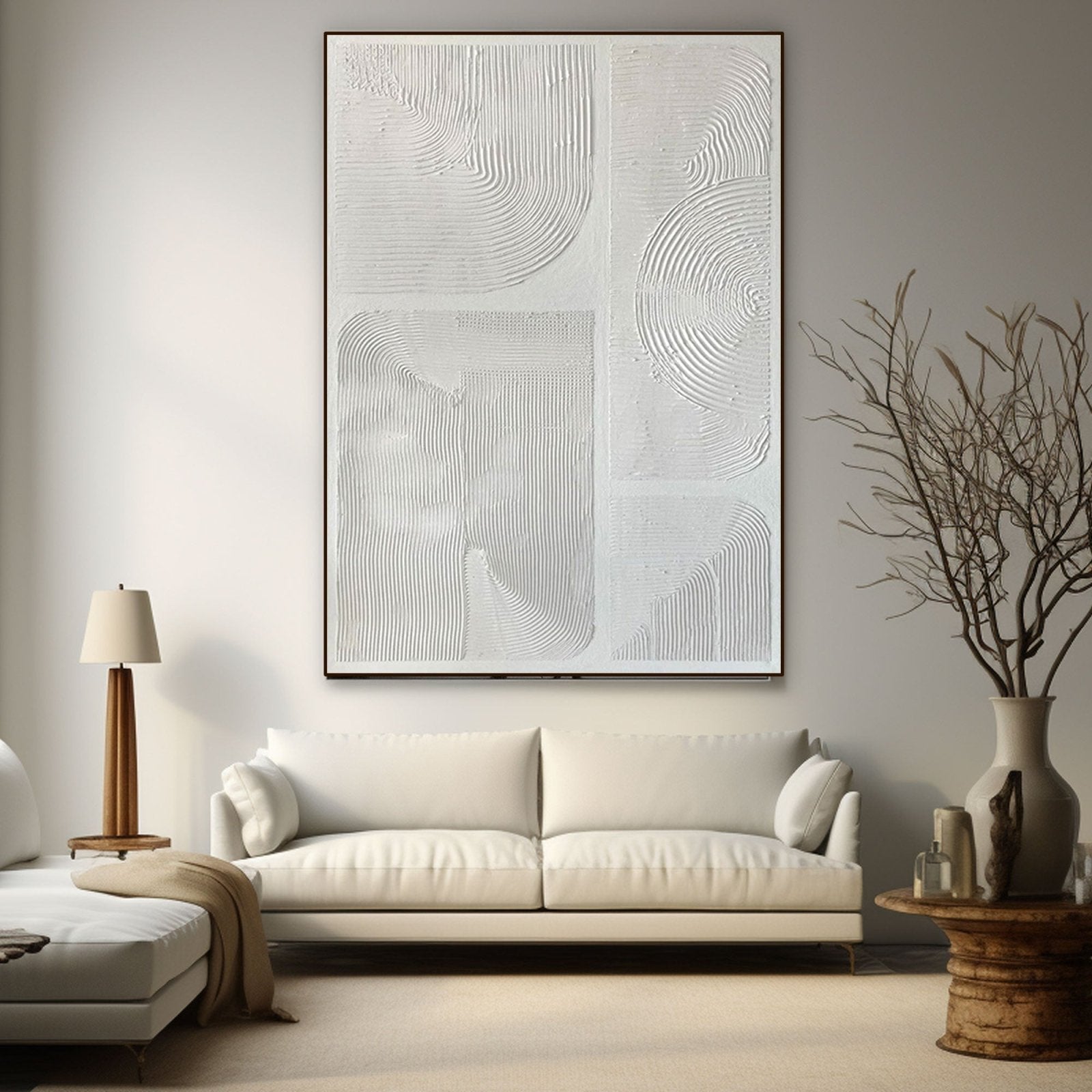 Wabi Sabi Painting "Peaceful"