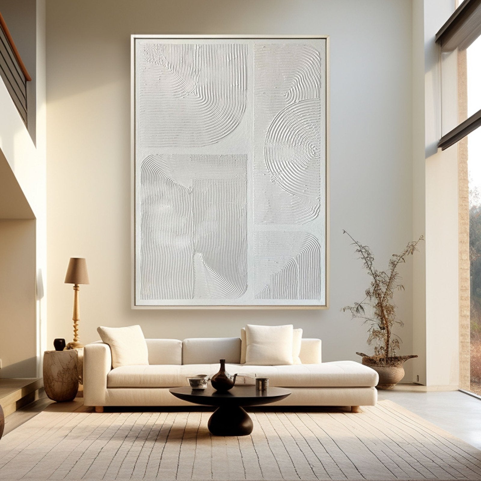 Wabi Sabi Painting "Peaceful"