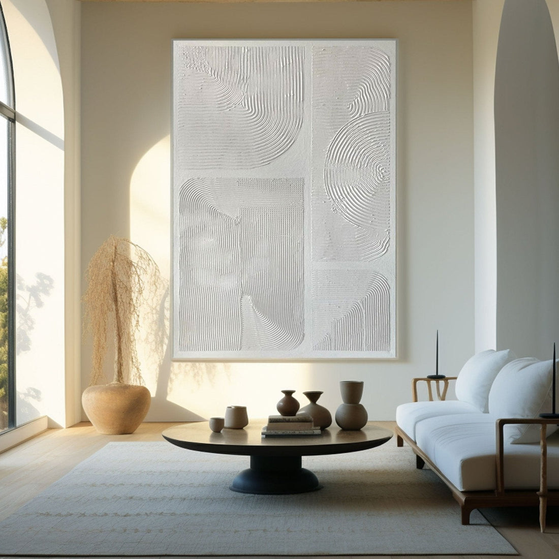 Wabi Sabi Painting "Peaceful"