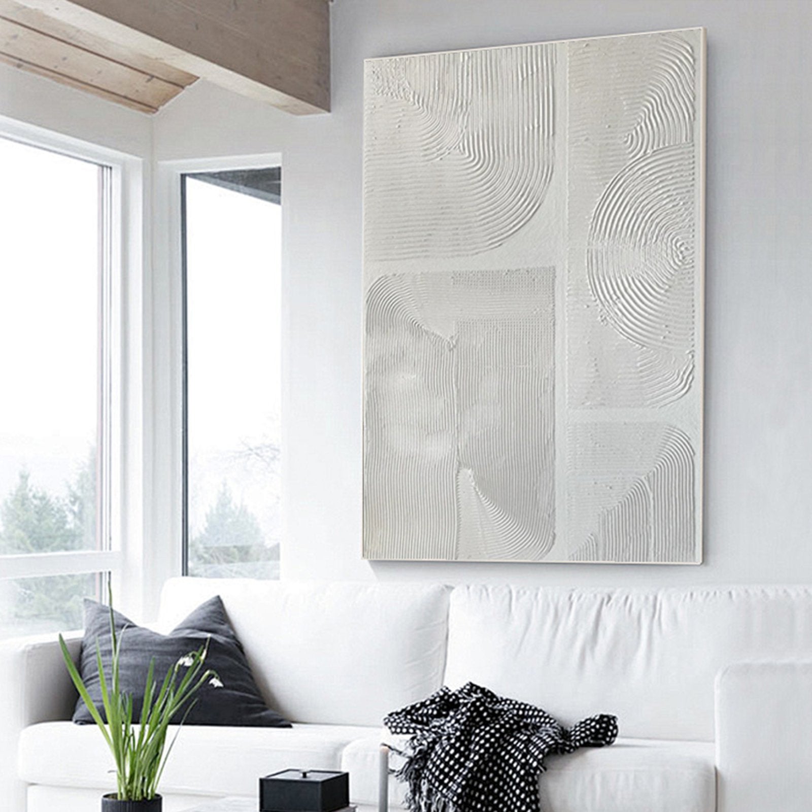 Wabi Sabi Painting "Peaceful"