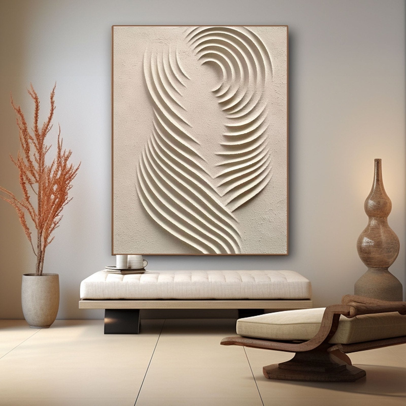 Wabi Sabi Painting "Pulse"