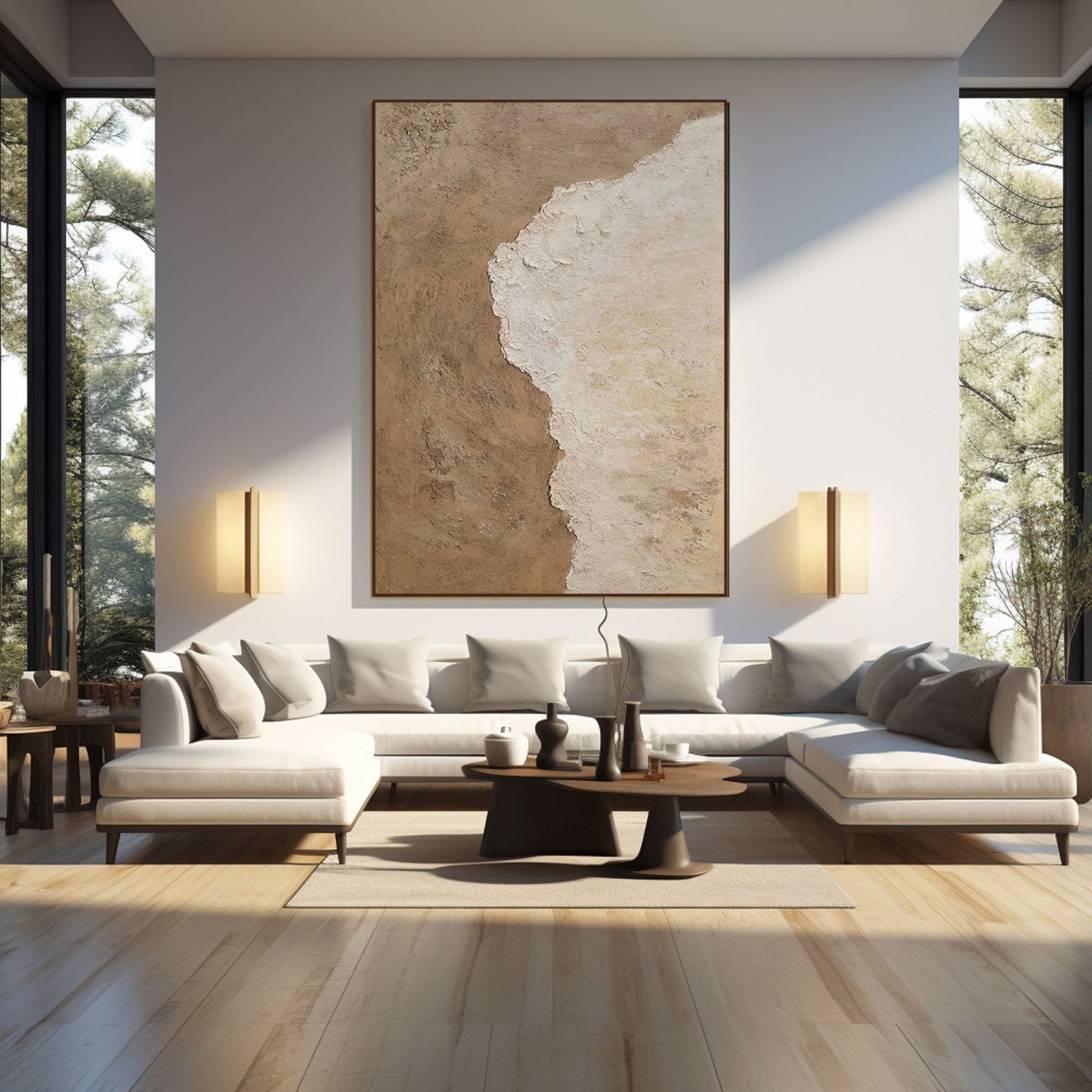 Wabi Sabi Painting "Roam"