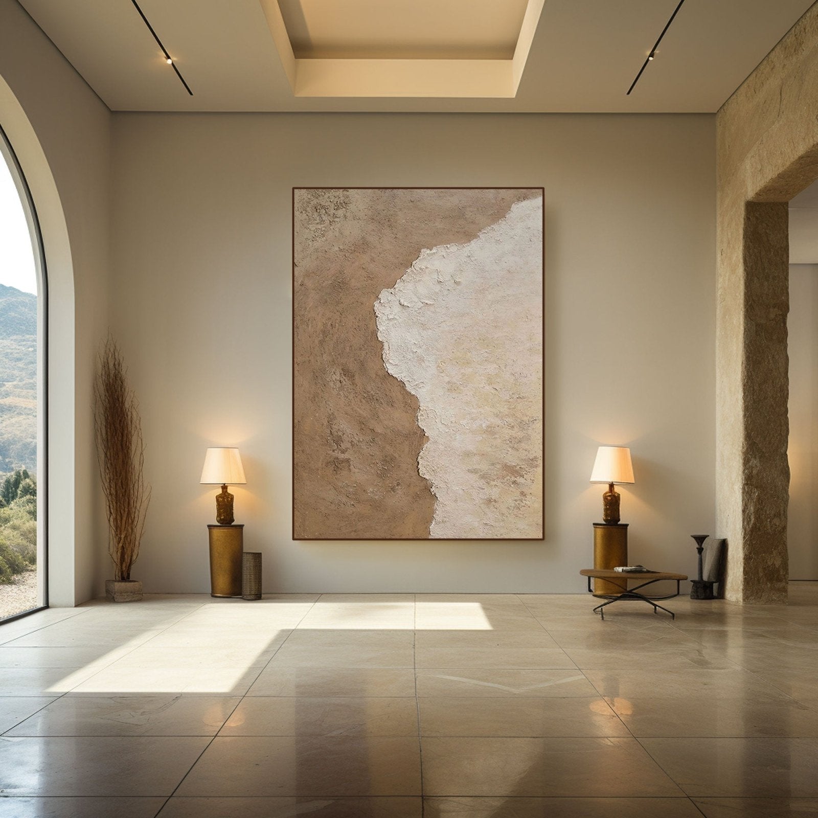 Wabi Sabi Painting "Roam"
