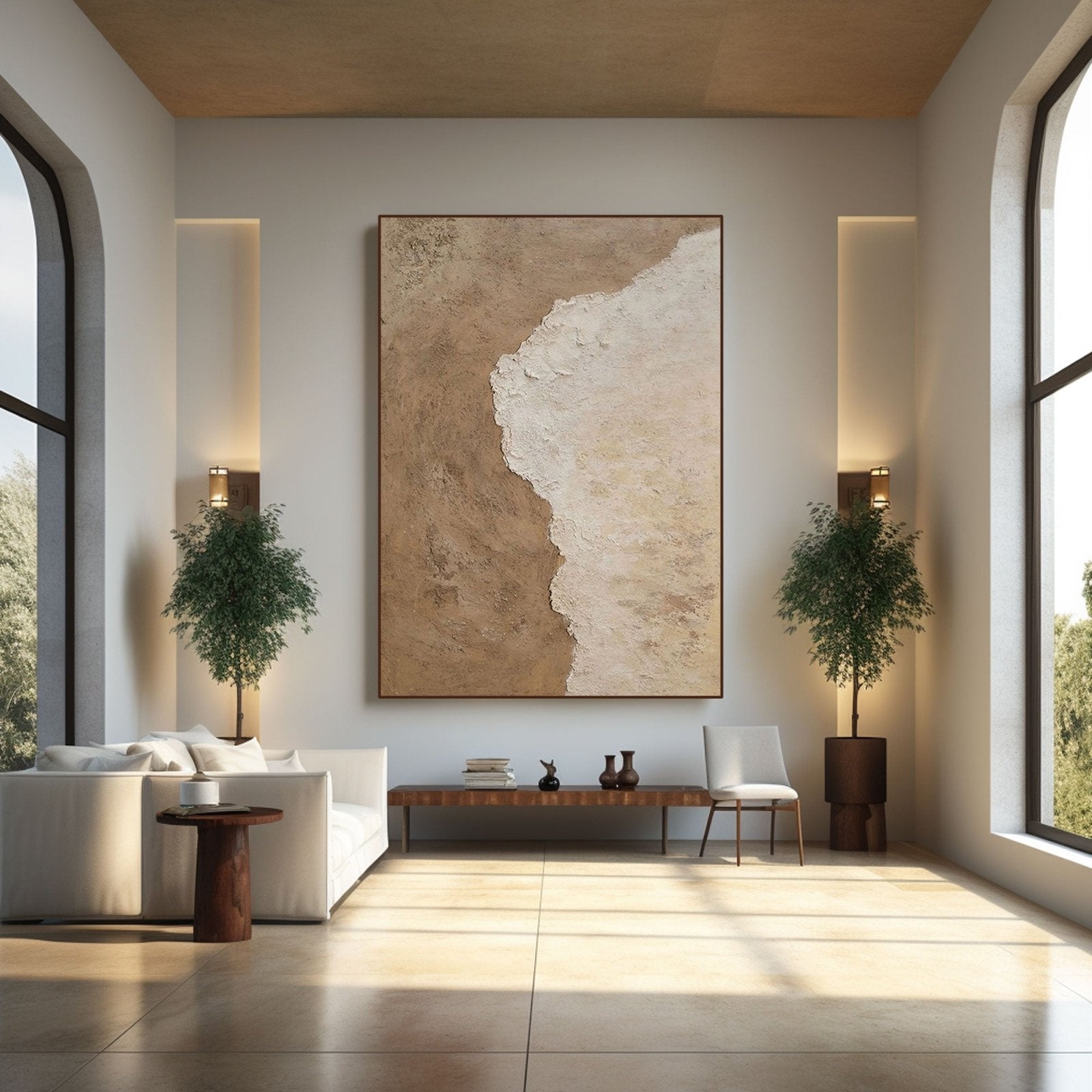 Wabi Sabi Painting "Roam"