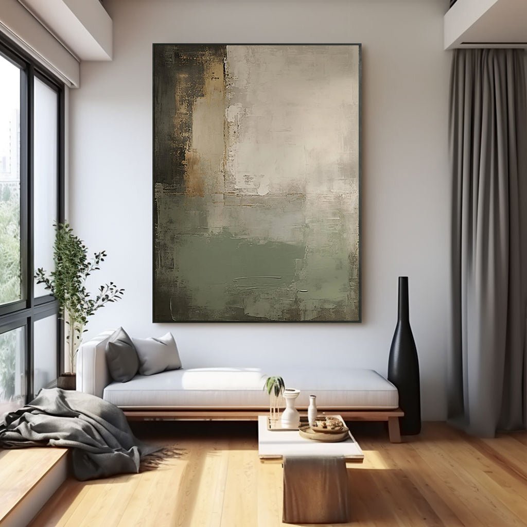 Wabi Sabi maleri "Ruido Interno"