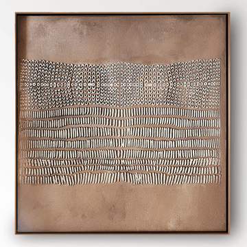 Wabi Sabi Painting "Rythme Ancien”