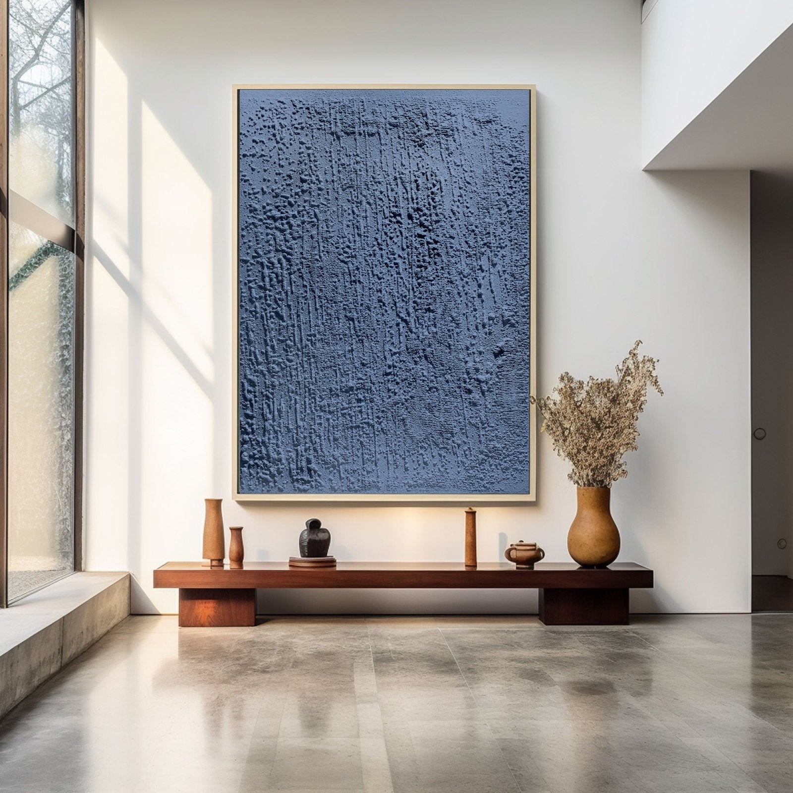 Wabi Sabi maleri "Sérénité Cachée"