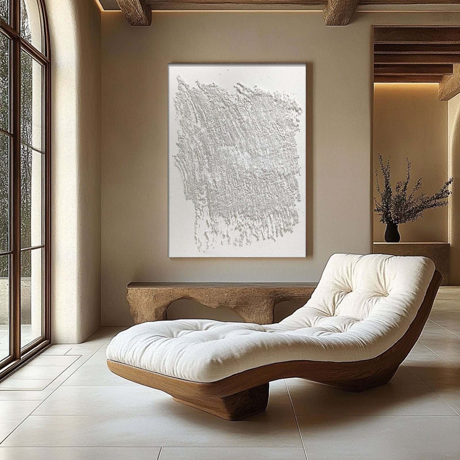 Wabi Sabi Painting "Silence Éternel”