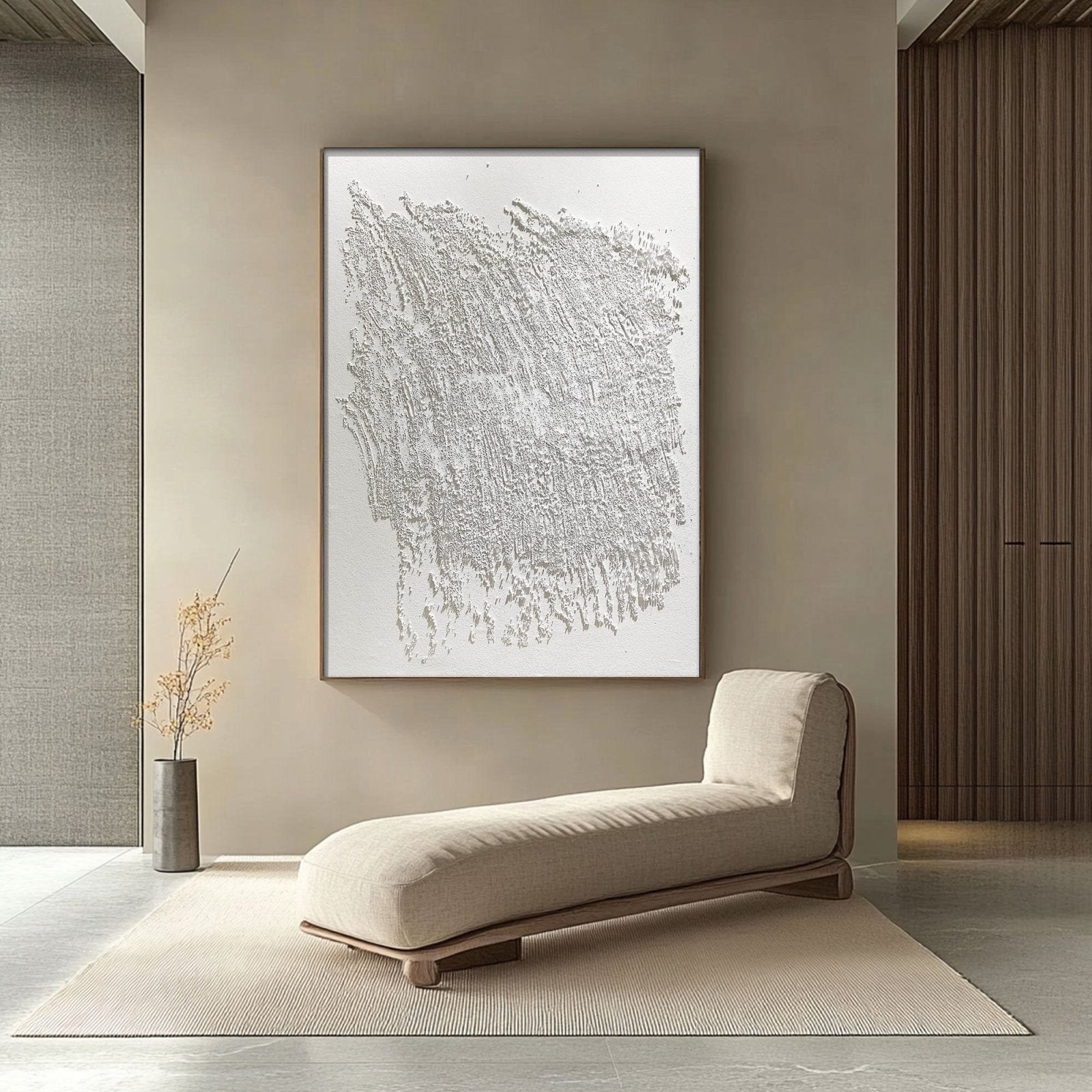 Wabi Sabi Painting "Silence Éternel”