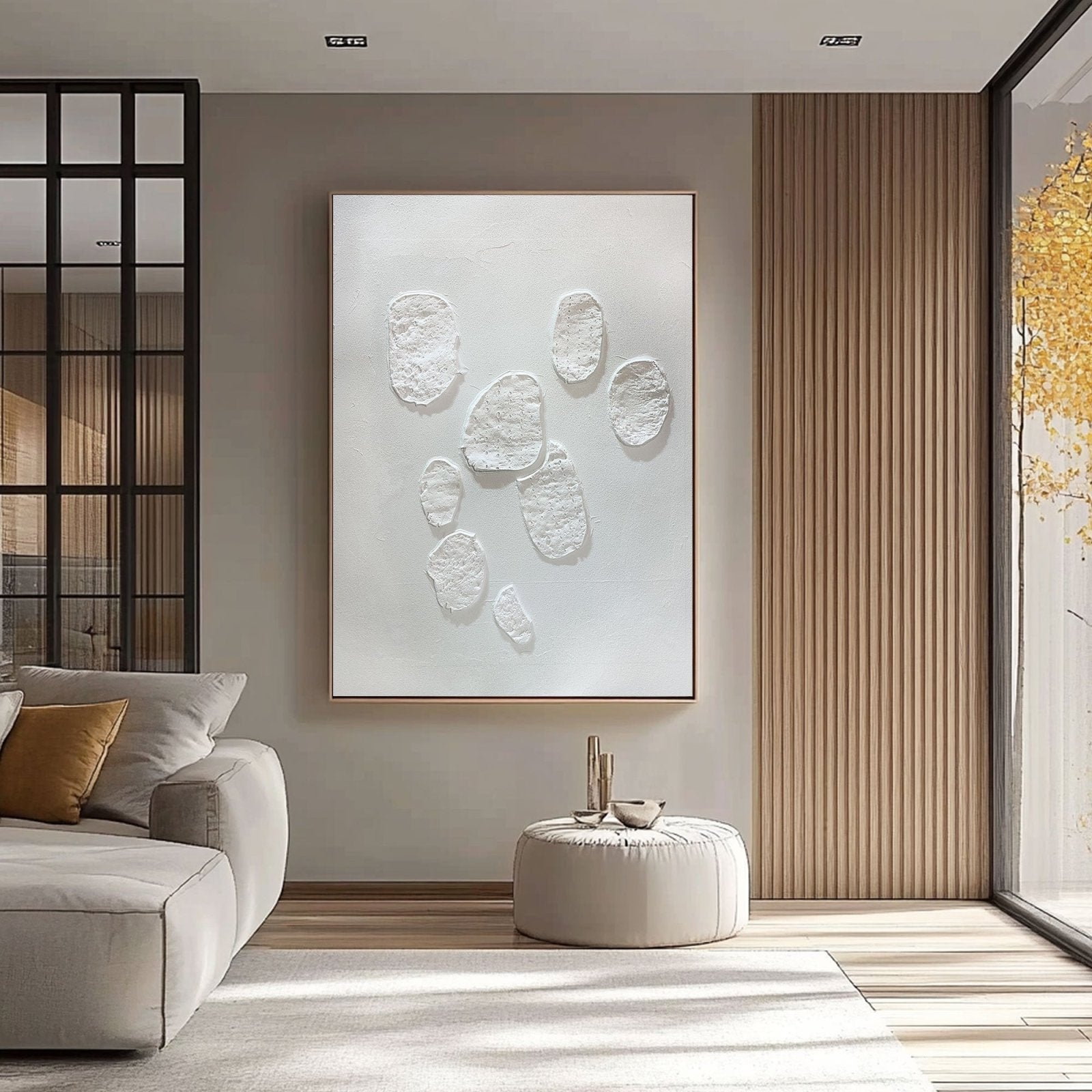 Wabi Sabi Painting "Théa Placide“