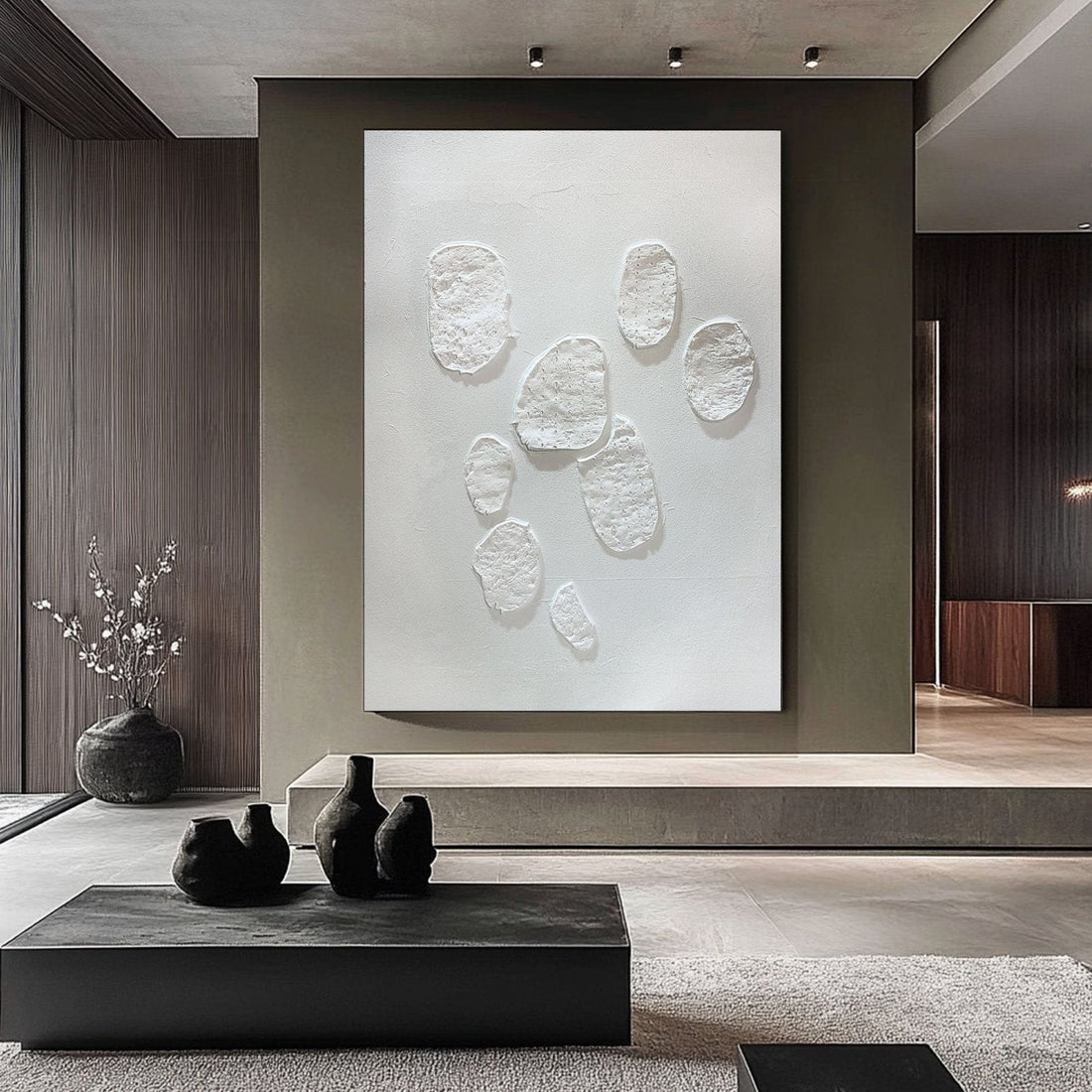 Wabi Sabi Painting "Théa Placide“