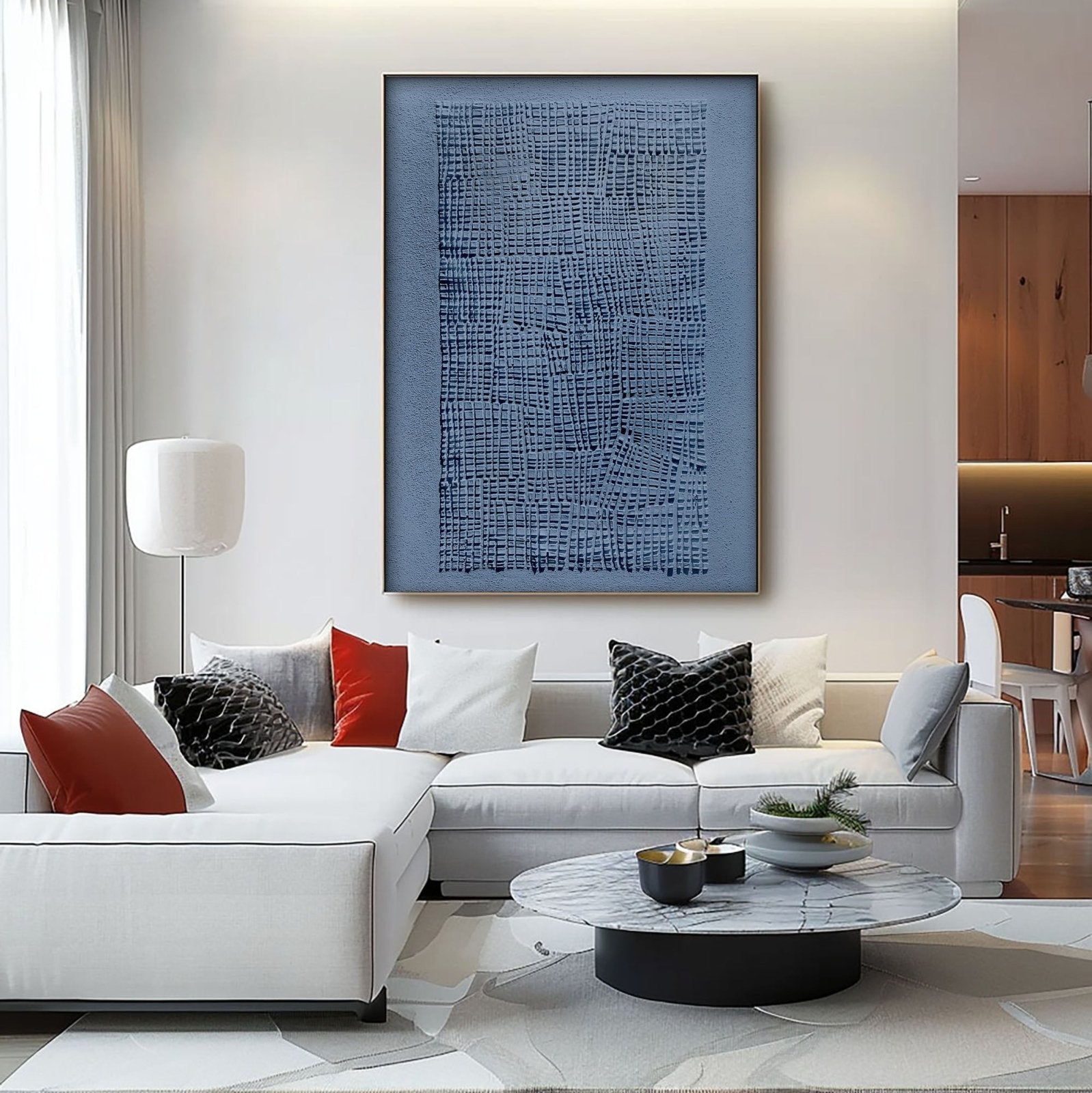 Wabi Sabi Painting "Tracés Infinis“
