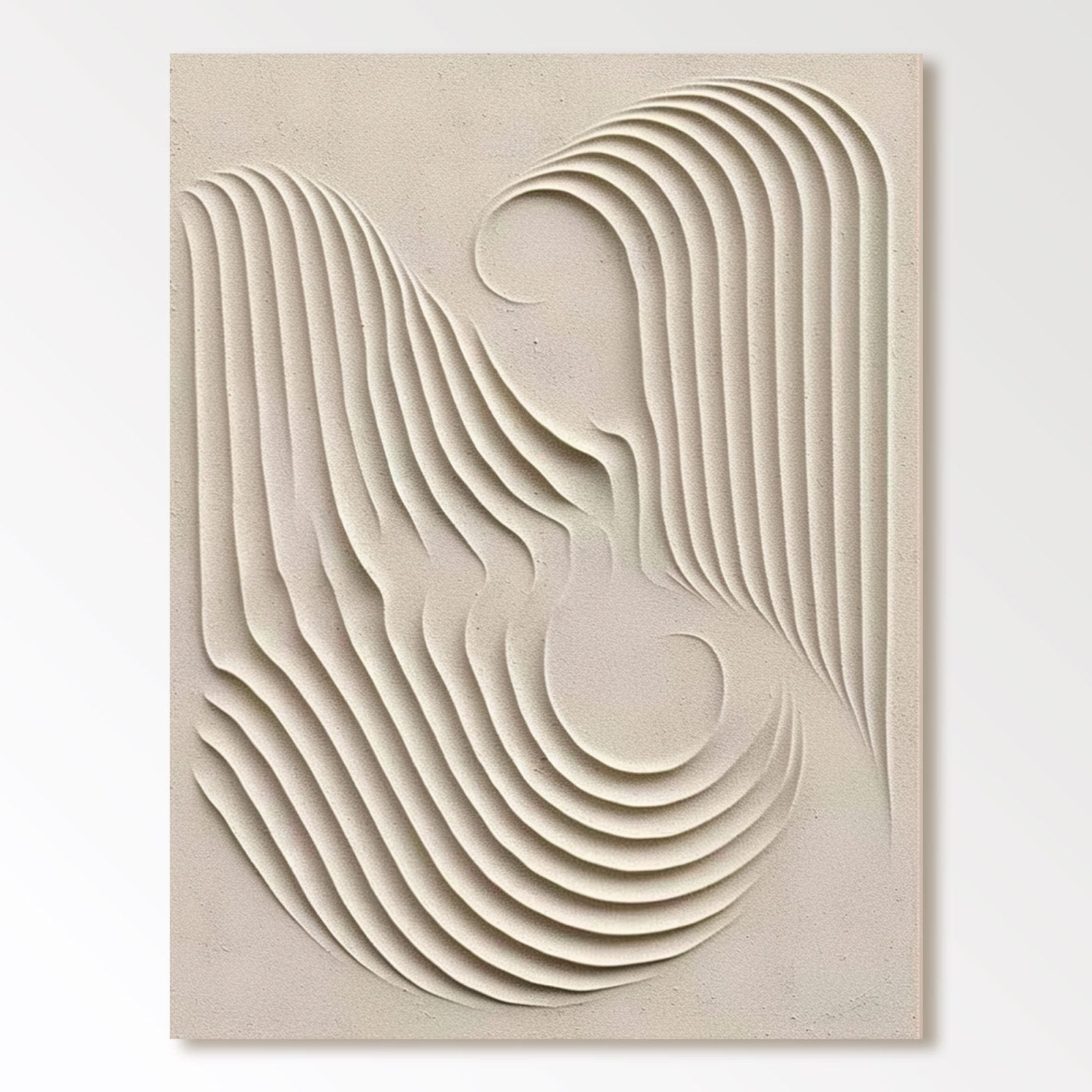 Wabi Sabi Painting "Transcendent Waves"