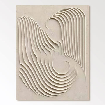 Wabi Sabi Painting "Transcendent Waves"