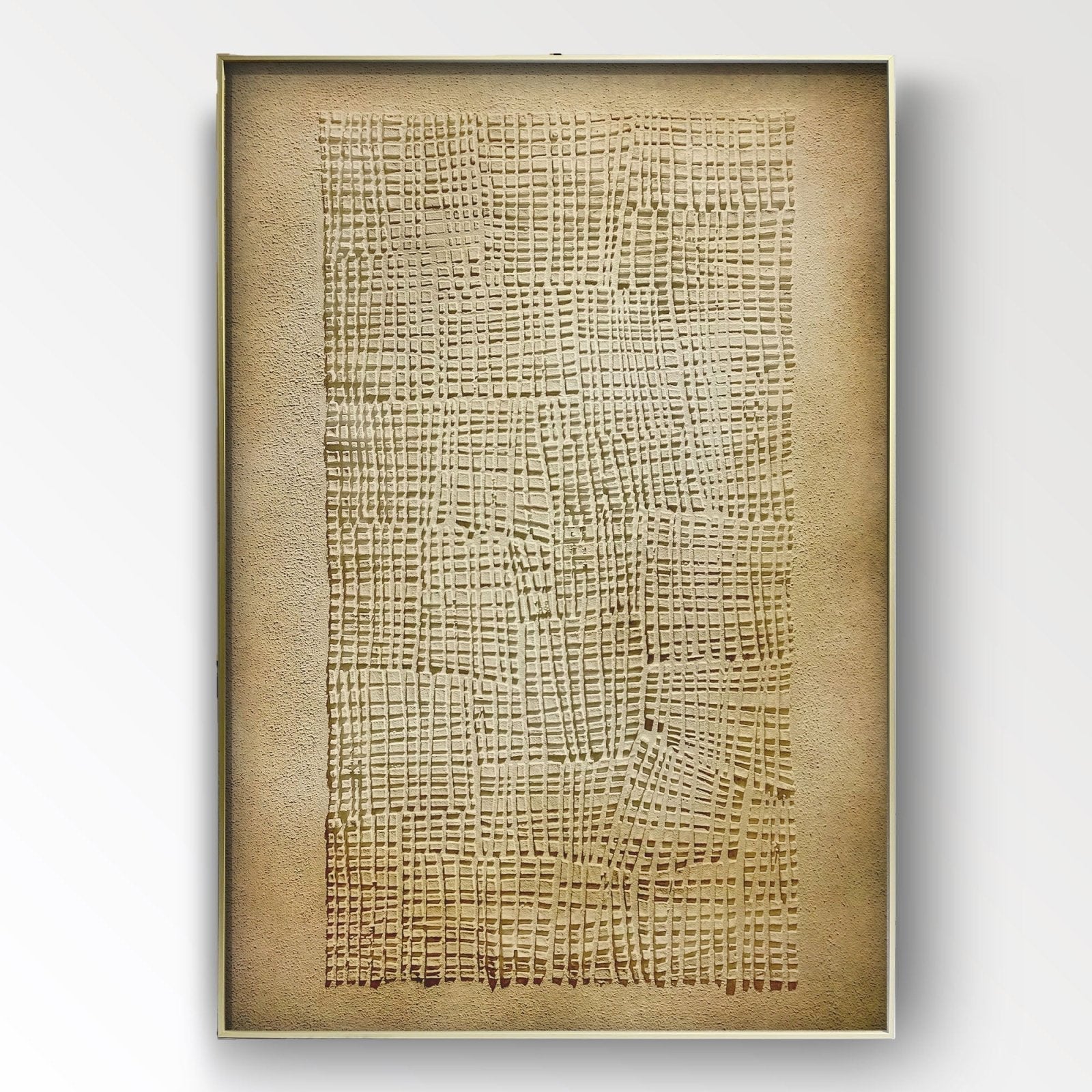 Wabi Sabi Painting "Woven Sand“