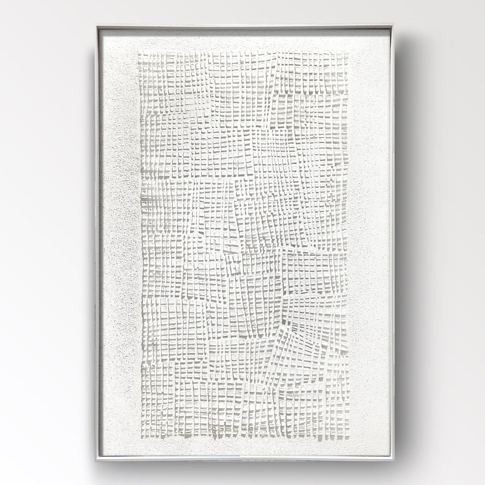 Wabi Sabi Painting "Woven Snow“