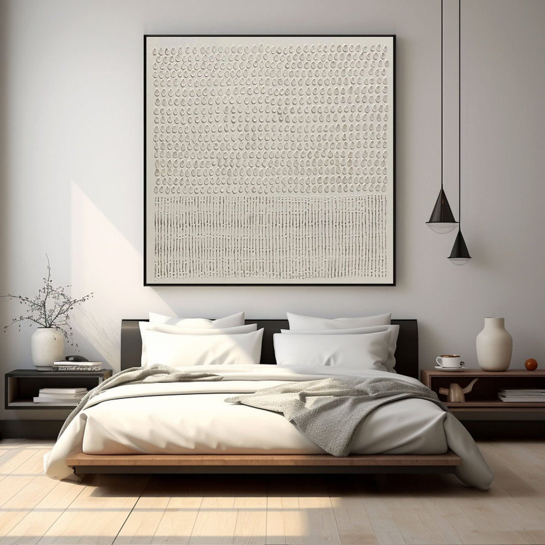 Wabi Sabi Wandkunst „Traces du Temps“